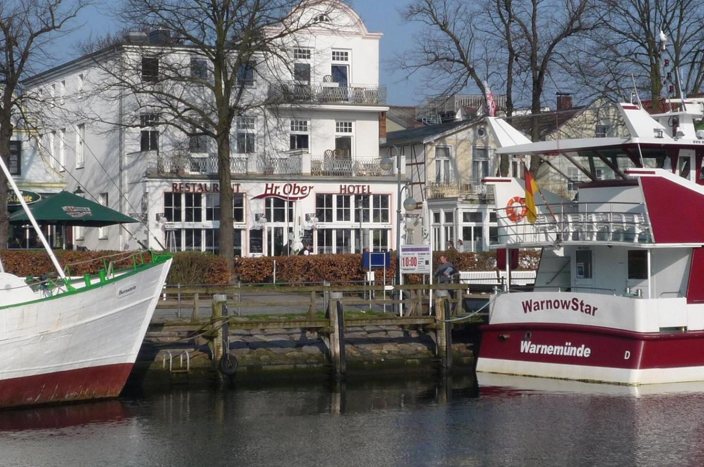Doppelzimmer Zapfhahn, Direkt Am Alten Strom 罗斯托克 外观 照片